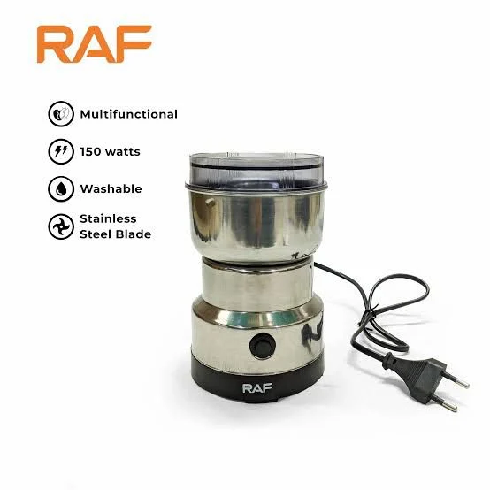 RAF Masala And Coffee Grinder R.7113 – 300W Electric Grinder – Kitchen Accessory Designed For Food Preparation And Daily Cooking Routine