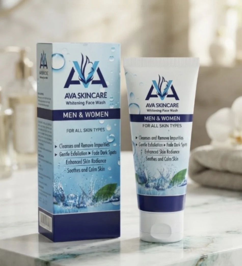 AVA Skincare Whitening Face Wash 100ml Gentle Daily Cleanser Brightening Formula For Clear Radiant And Healthy