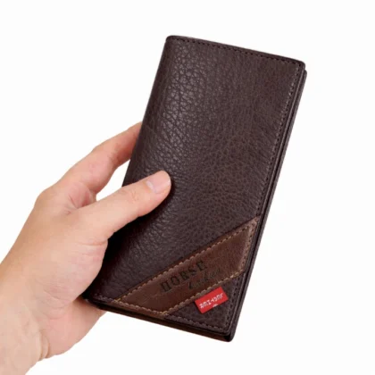 LB-521 – Elite Long Trifold Wallet | Premium Everyday Carry