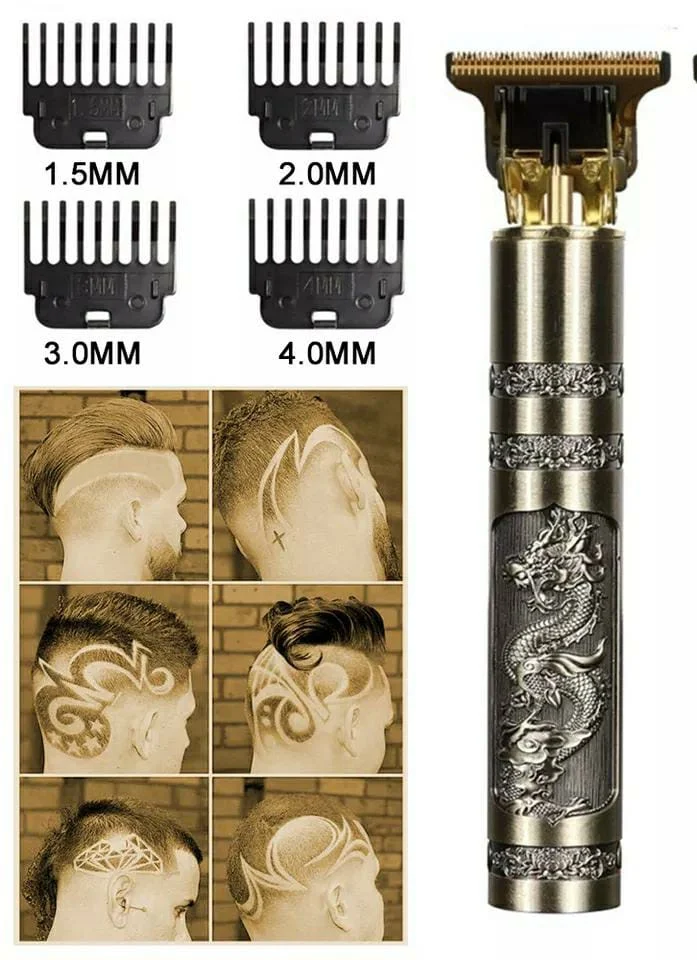 (metal Body) T9 Electric Shaver Man Cordless Hair Beard Trimmer For Men Haircut Shaving Machine Tools