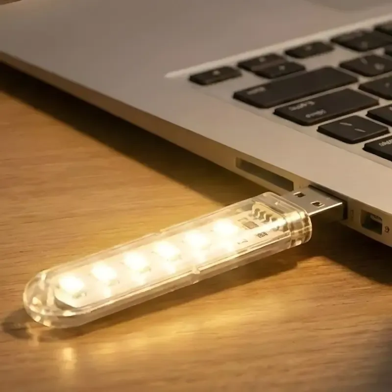 Portable USB LED Light Bar Durable Lightweight Practical Choice For Desk Lighting Reading Night Use Easy