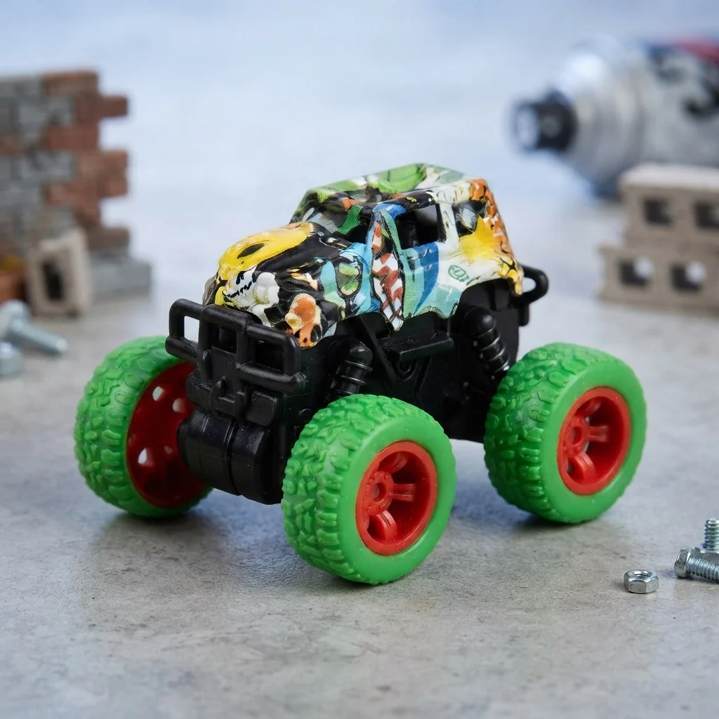 Sport 4WD Power Monster Truck Toy – Toy Accessory Designed For Entertainment And Daily Play Routine